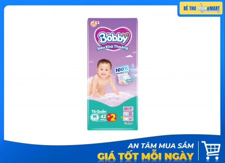 Tã Quần Bobby M 42 Miếng