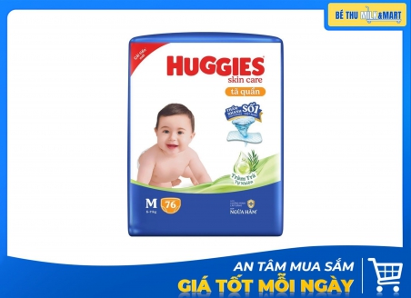 Tã Quần Huggies M 76 Miếng
