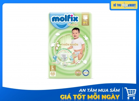 Tã Quần Molfix L 68 Miếng
