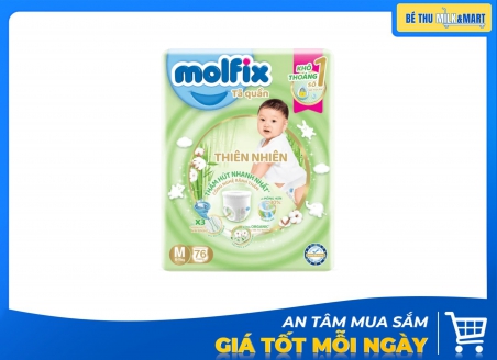 Tã Quần Molfix M 76 Miếng