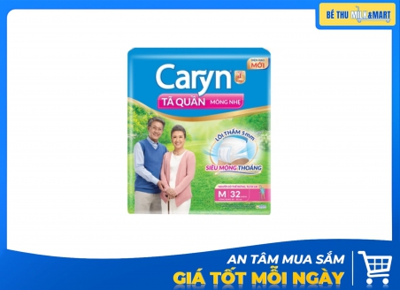 Tã Quần Người Lớn Caryn M 32 Miếng