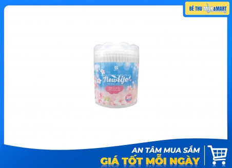 Tăm Bông New Life Que Nhựa Hình Chân Mèo 200 Que
