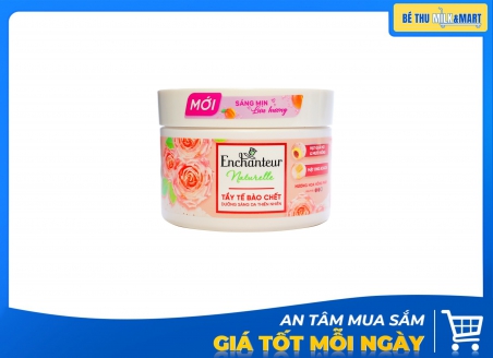 Tẩy Tế Bào Chết Cơ Thể Enchanteur Hương Rose 250g