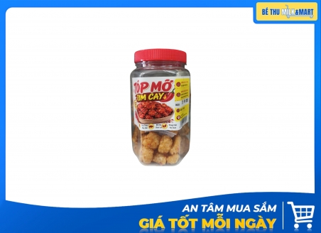 Tóp Mỡ Rim Cay Lahafood 110g