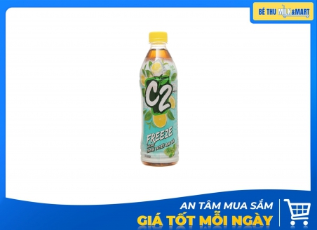 Trà C2 Chanh Tuyết Bạc Hà 455ml