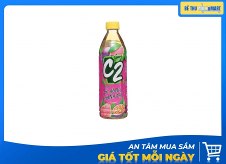 Trà C2 Hương Ổi Hồng Chanh Dây 455ml
