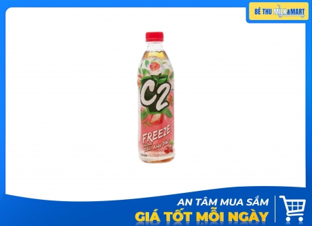 Trà C2 Trà Dâu Anh Đào 455ml