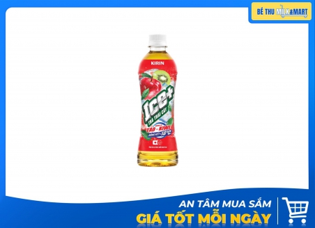 Trà Kirin Ice+ Hương Táo Kiwi 490ml