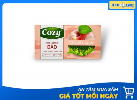 Trà Túi Lọc Cozy Hương Đào 50g
