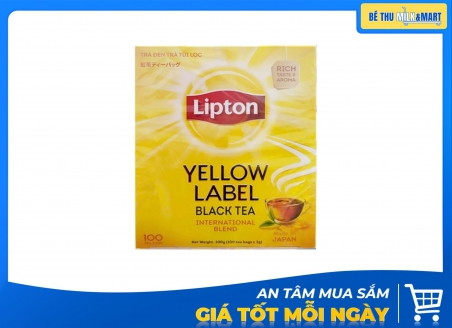 Trà Túi Lọc Lipton Nhãn Vàng 100g