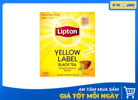 Trà Túi Lọc Lipton Nhãn Vàng 200g