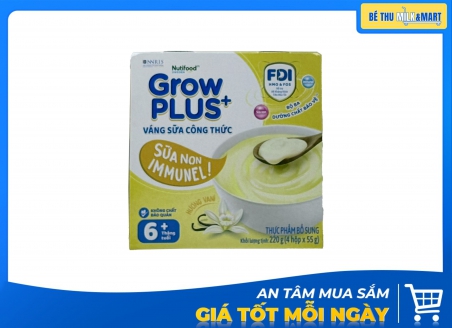 Váng Sữa Nutifood Grow Plus Sữa Non Immunel 55g