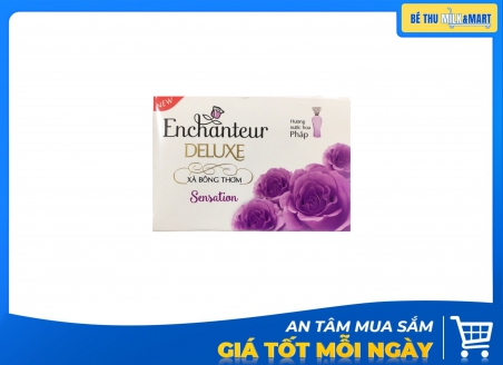 Xà Phòng Cục Enchanteur Sensation Tím 90g