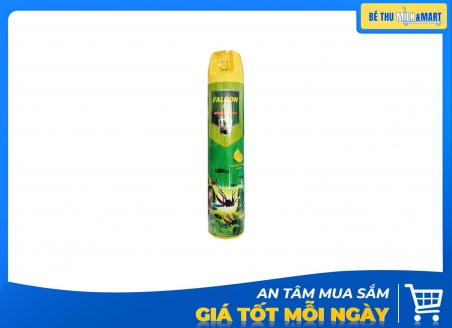 Xịt Côn Trùng Falcon Hương Chanh 600ml