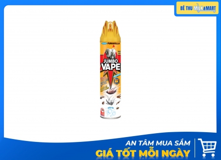 Xịt Côn Trùng Jumbo Vape Không Mùi 600ml
