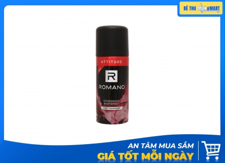 Xịt Khử Mùi Romano Attitude 150ml