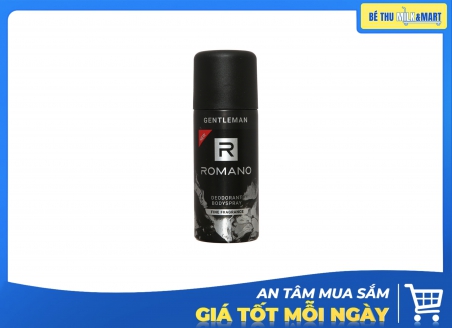 Xịt Khử Mùi Romano Gentleman 150ml