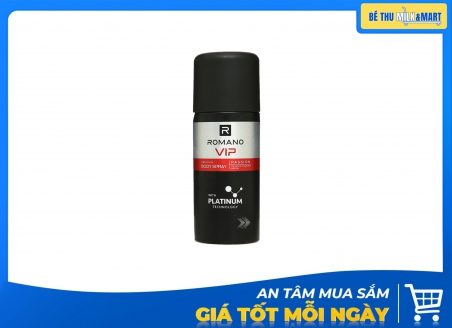 Xịt Khử Mùi Romano Vip Passion 150ml