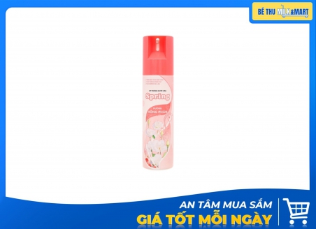 Xịt Phòng Spring Hồng Phấn 225ml