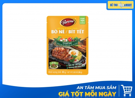 Xốt Barona Bò Né/Bít Tết 80g