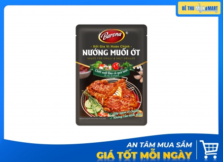 Xốt Barona Nướng Muối Ớt 80g
