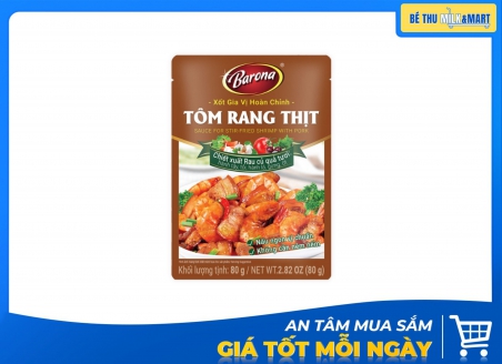 Xốt Barona Tôm Rang 80g
