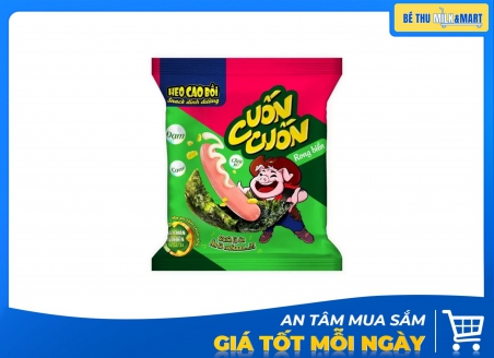 Xúc Xích Heo Cao Bồi Cuốn Cuốn Rong Biển 48.5g