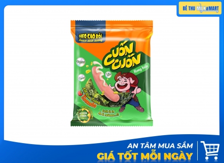 Xúc Xích Heo Cao Bồi Cuốn Cuốn Rong Biển Xốt Kem Trứng Cà Chua 50g