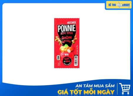 Xúc Xích Ponnie Hotdog Vị BBQ 20g