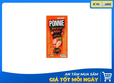 Xúc Xích Ponnie Hotdog Vị Cay 28g