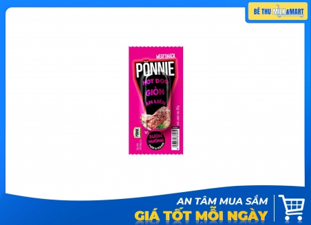 Xúc Xích Ponnie Hotdog Vị Sườn Nướng 28g