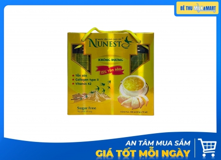 Yến Sào Nunest Không Đường 70ml Hộp 6 Lọ