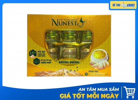 Yến Sào Nunest Không Đường 70ml Hộp Quà