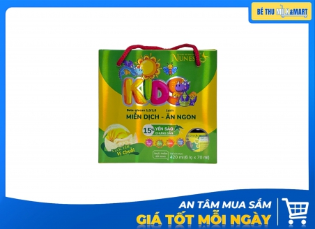 Yến Sào Nunest Kids Chuối 70ml Lốc