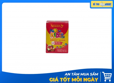 Yến Sào Nunest Kids Dâu 70ml