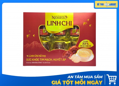 Yến Sào Nunest Linh Chi 70ml Hộp Quà