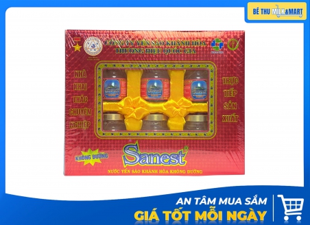 Yến Sào Sanest Không Đường 70ml Hộp Quà